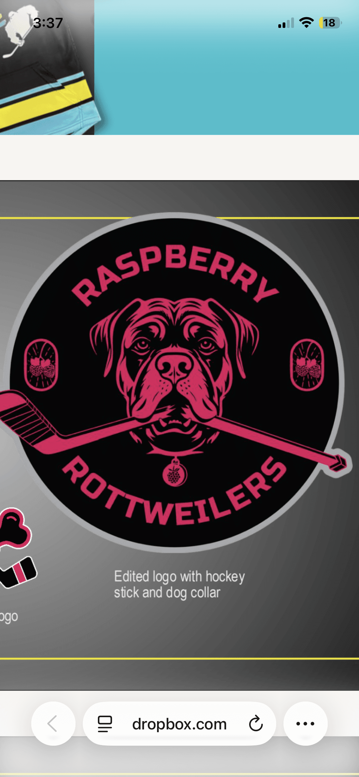 Raspberry Rottweilers logo